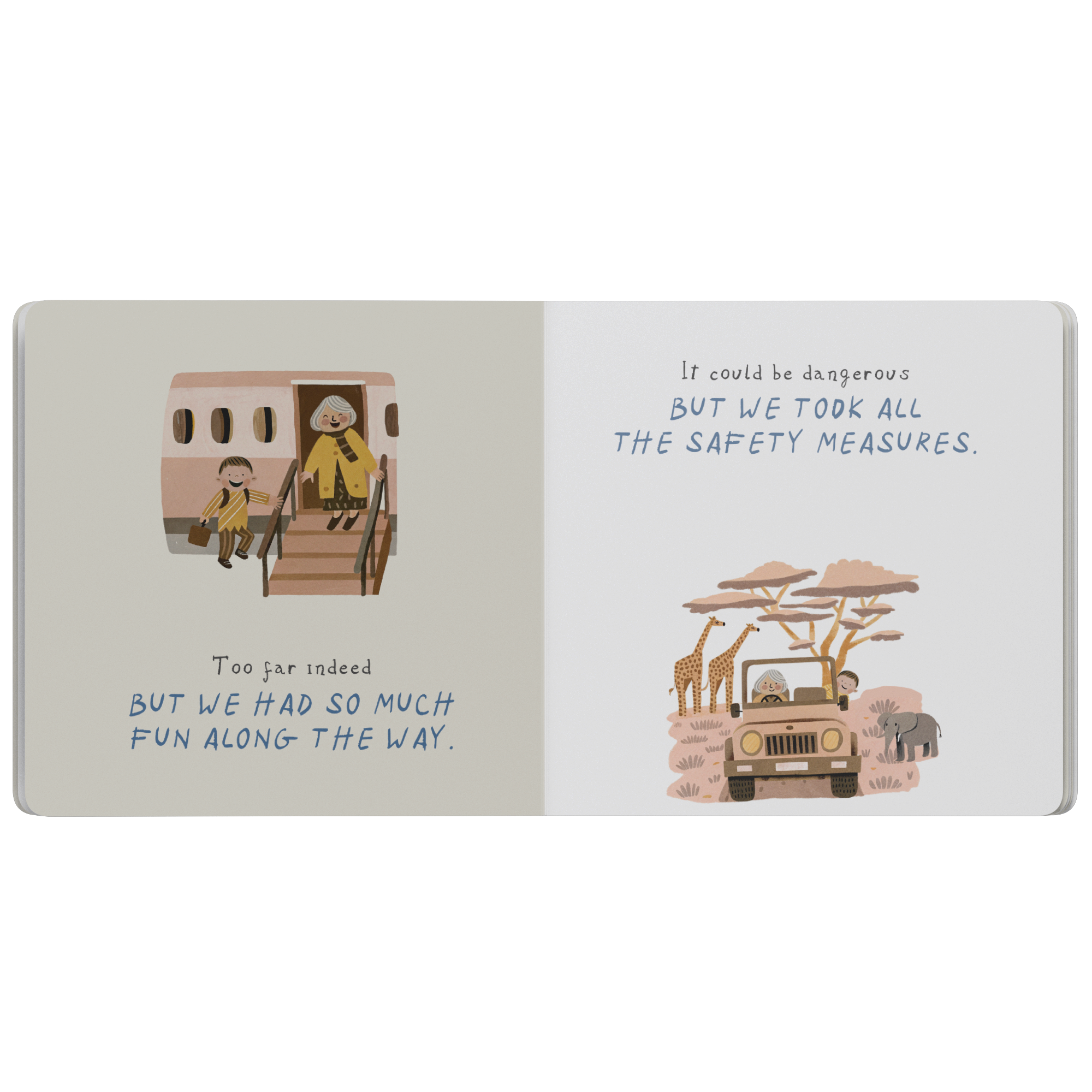 I_Dont_Like_to_Travel__Said_No_One_Board_Book_Inside_Open_Flat_Mockup.png