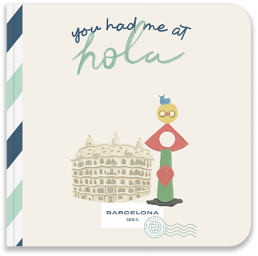 Hola – Barcelona Board Book